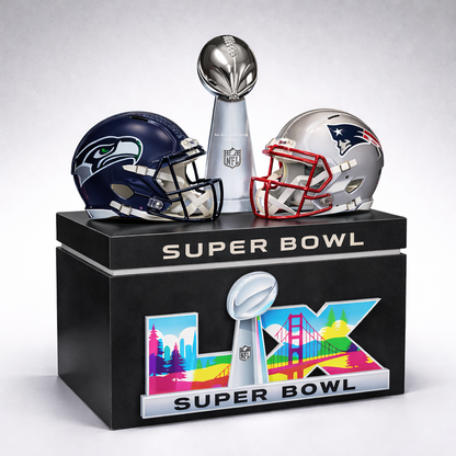 SEA x NE Super Bowl LX 2025 Acrylic 0302 DatND DVT