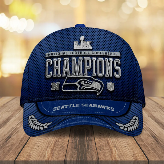 SEA x NFL 2025 NFC Champions Classic Cap V1DatND DVT