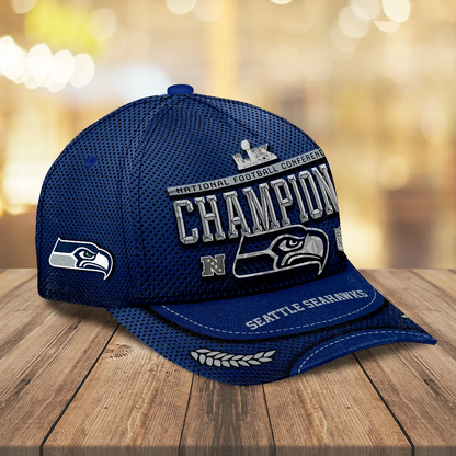 SEA x NFL 2025 NFC Champions Classic Cap V1DatND DVT