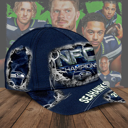 SEA x NFL 2025 NFC Champions Classic Cap V2DatND DVT