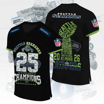 SEA x NFL 3D Football Jersey V1 DatND DVT