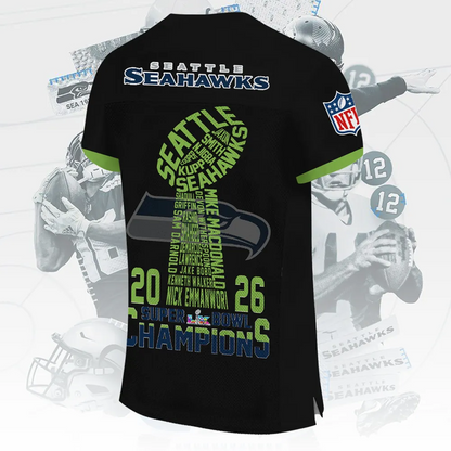 SEA x NFL 3D Football Jersey V1 DatND DVT