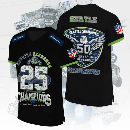 SEA x NFL 3D Football Jersey V2 DatND DVT
