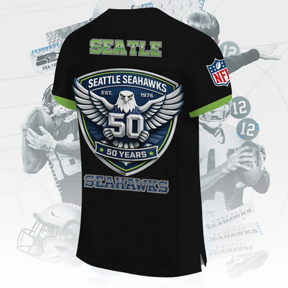 SEA x NFL 3D Football Jersey V2 DatND DVT