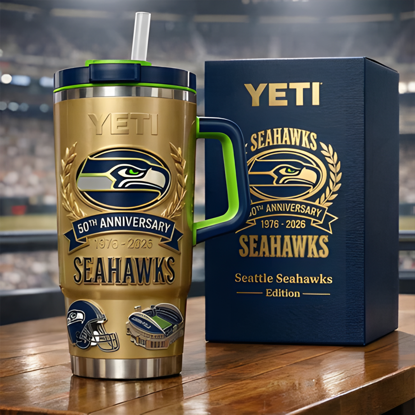 SEA x NFL Champion Tumbler V4 DATND TANTD