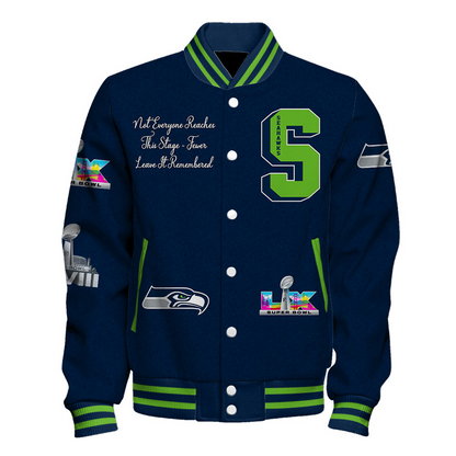 SEA x NFL Champions 2025 Varsity Jacket V1 DATND TANTD