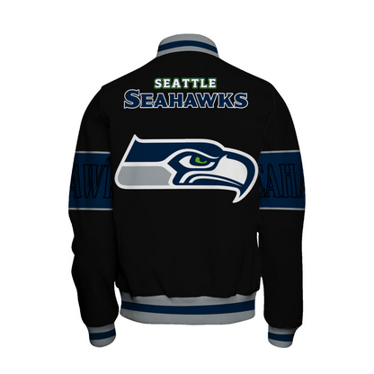 SEA x NFL Champions 2025 Varsity Jacket V3 DATND TANTD