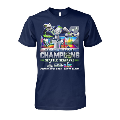 SEA x NFL Champions Shirt DATND TANTD