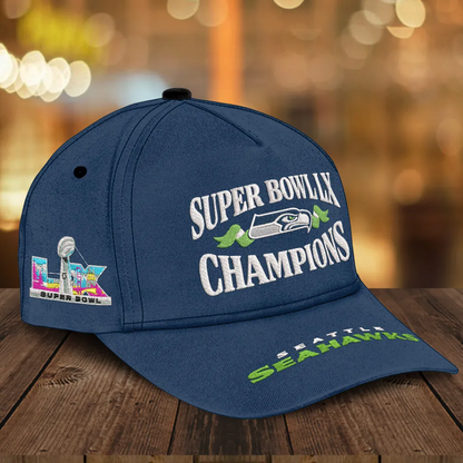 SEA x NFL Super Bowl LX Champions Classic Cap V7 DatND DVT