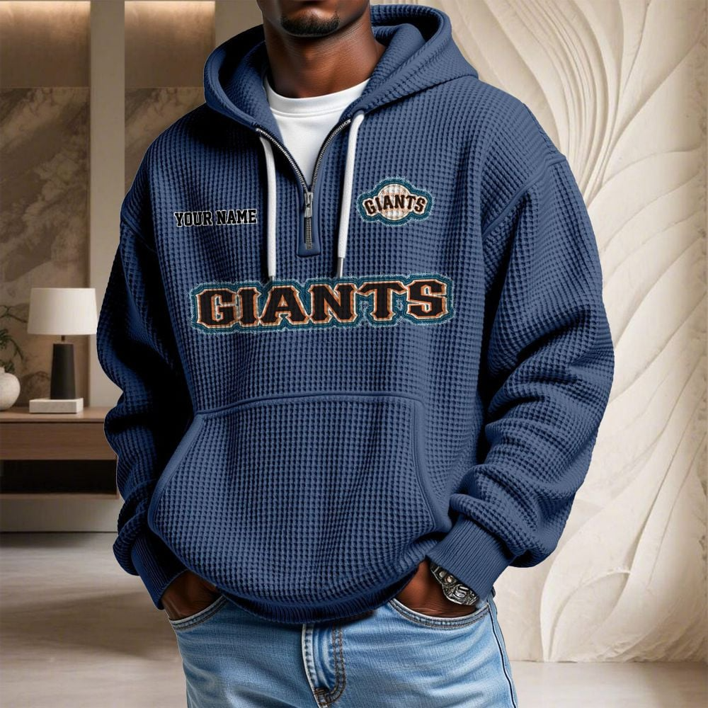 SF x MLB Waffle Hoodie DATND TANTD