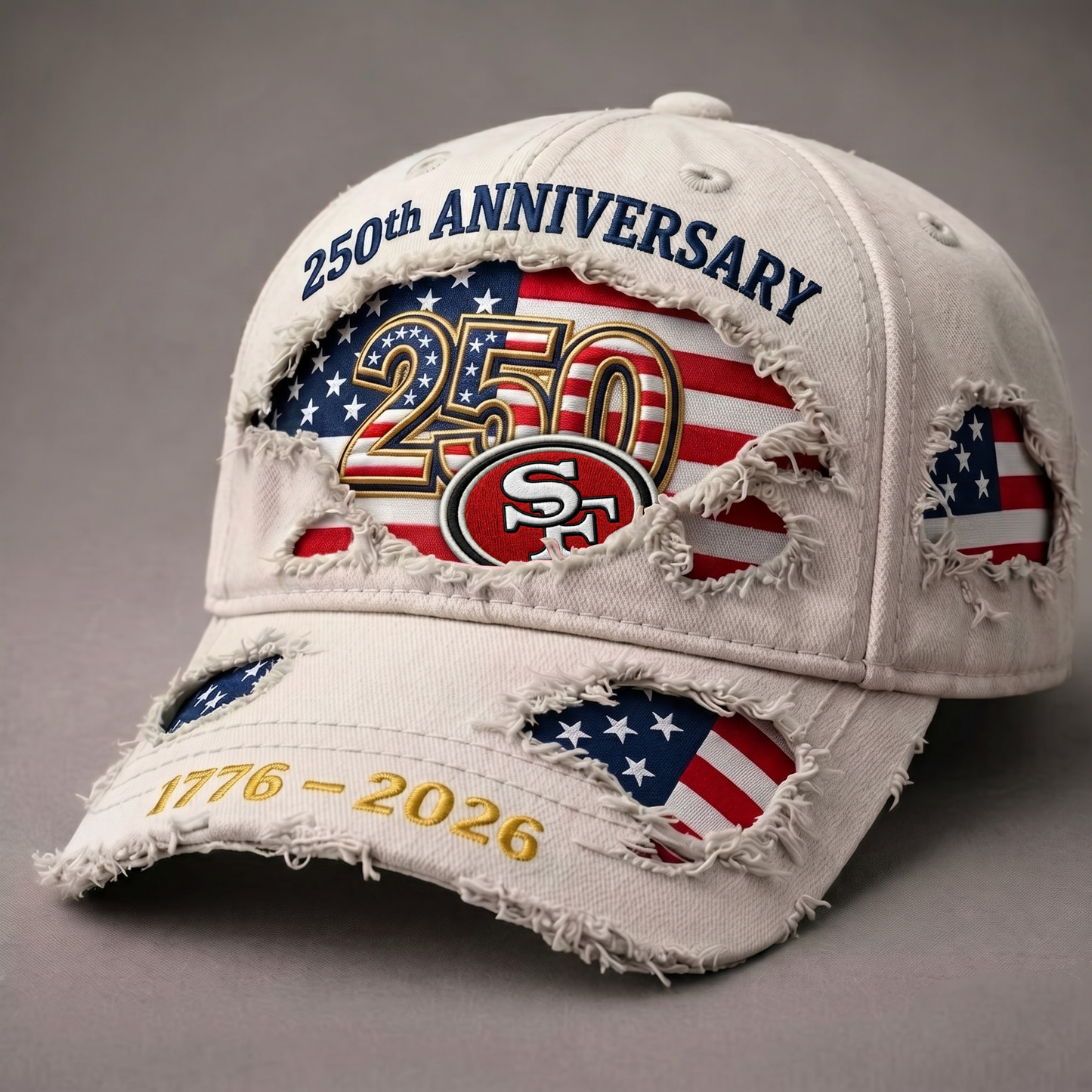 SF49 x NFL 250th Anniversary V2 Classic Cap  300626