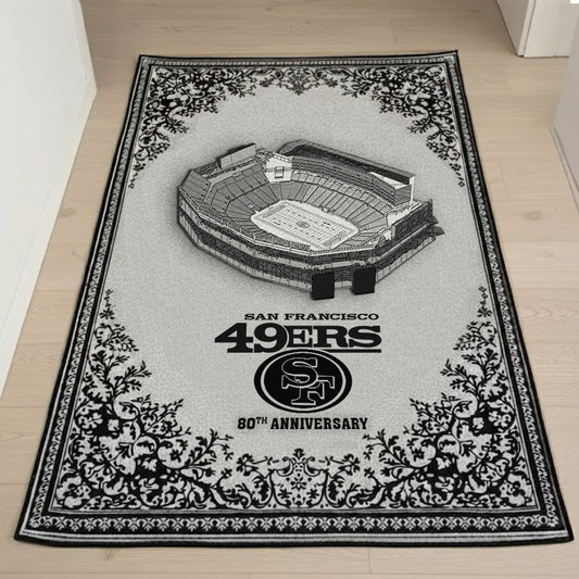 SF49 x NFL Anniversary Premium Rug DDT TTTZ