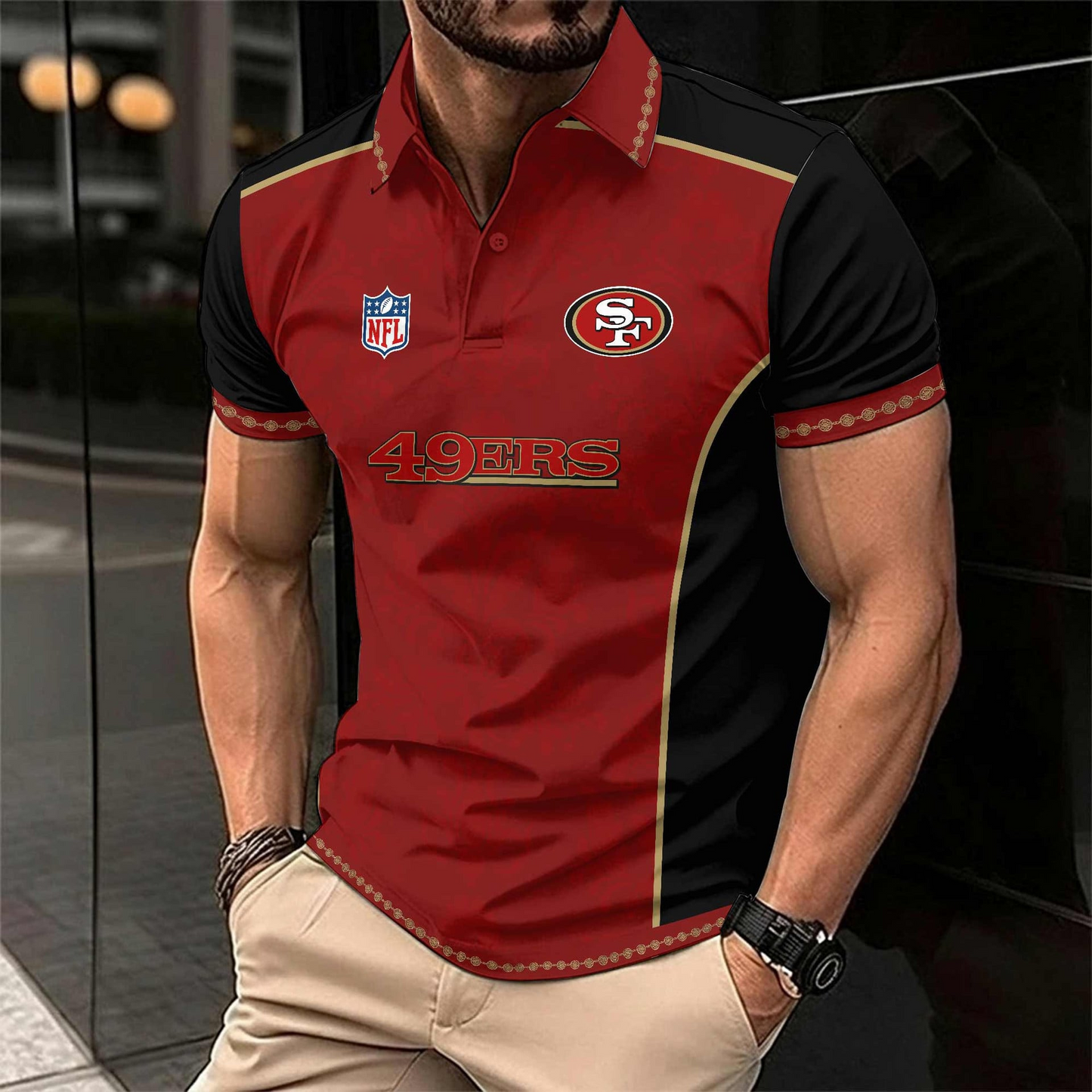SF49 x NFL Luxury Polo Shirt 150626