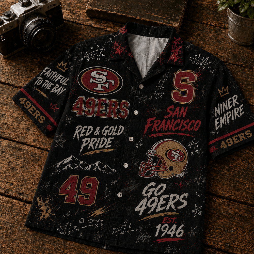 SF49 x NFL Luxury V2 Hawaiian Shirt 150626