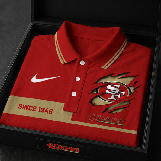 SF49 x NFL Luxury V2 Polo Shirt 220626