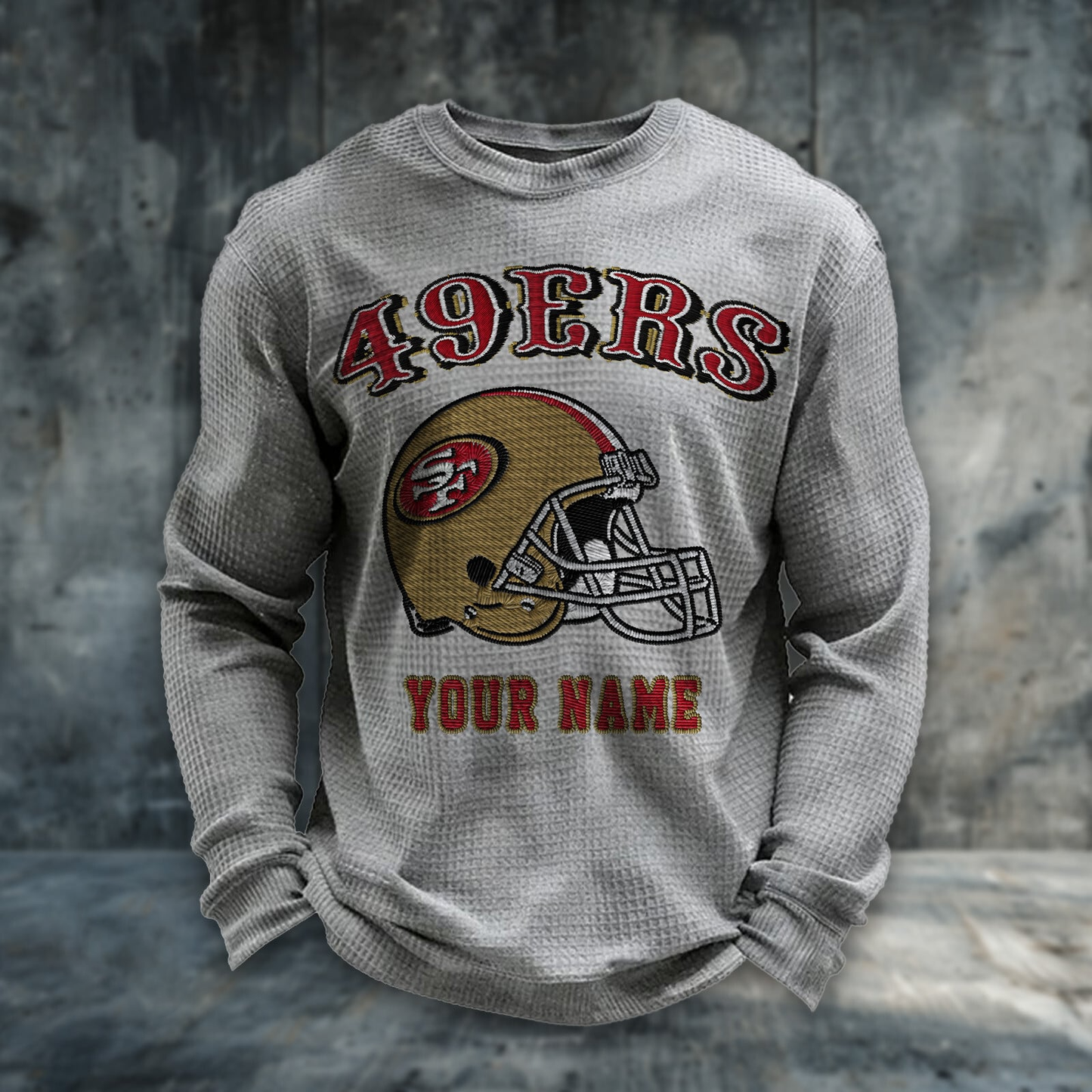 SF49 x NFL  Personalized Crew Neck Sweatshirt DDT CTND