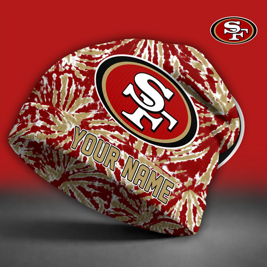 SF49 x NFL Personalized Premium Beanie Hat DDT CTND