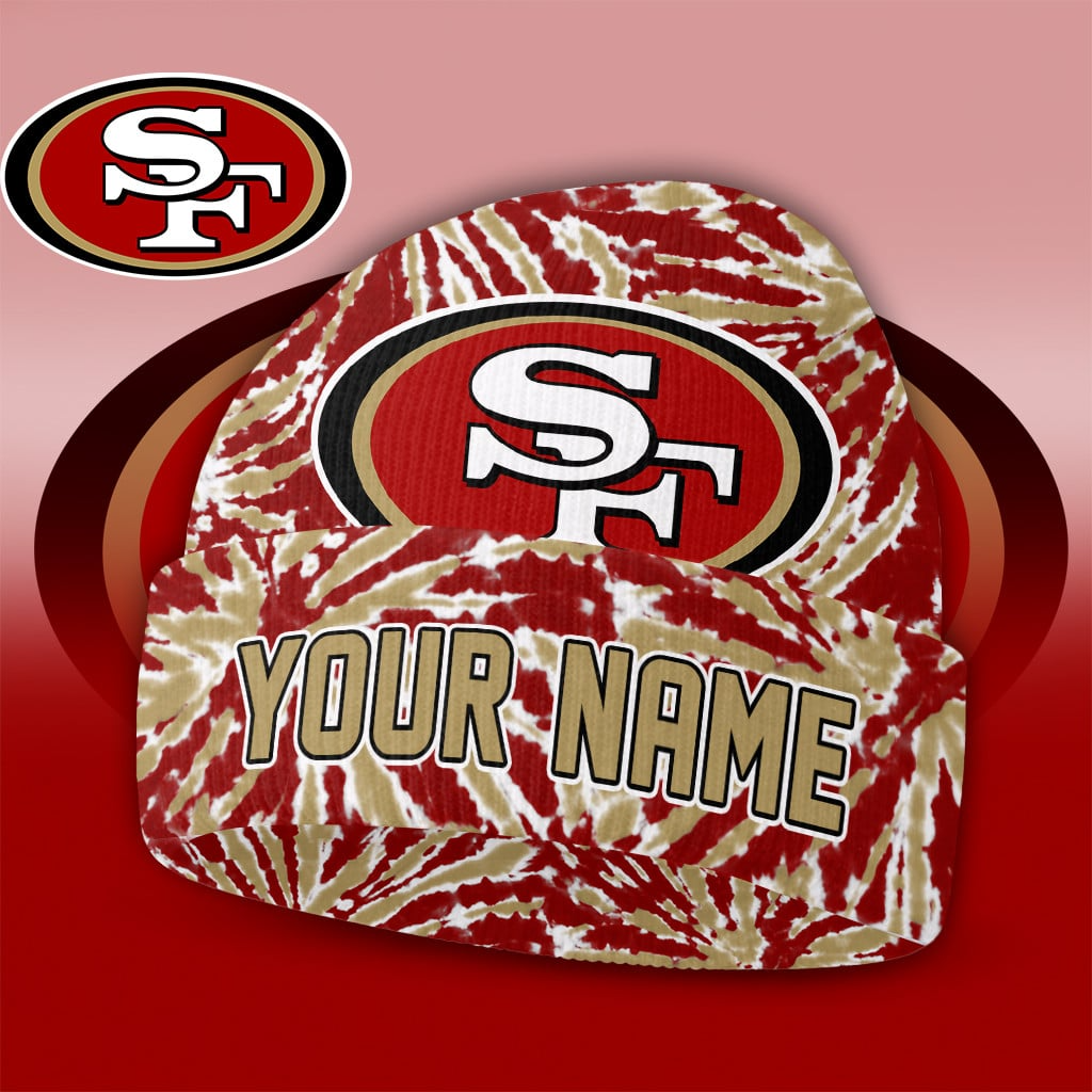 SF49 x NFL Personalized Premium Beanie Hat DDT CTND
