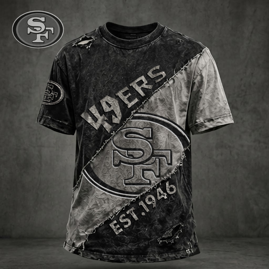 SF49x NFL Luxury V2 Classic T-shirt DDT 210526 TTTZ
