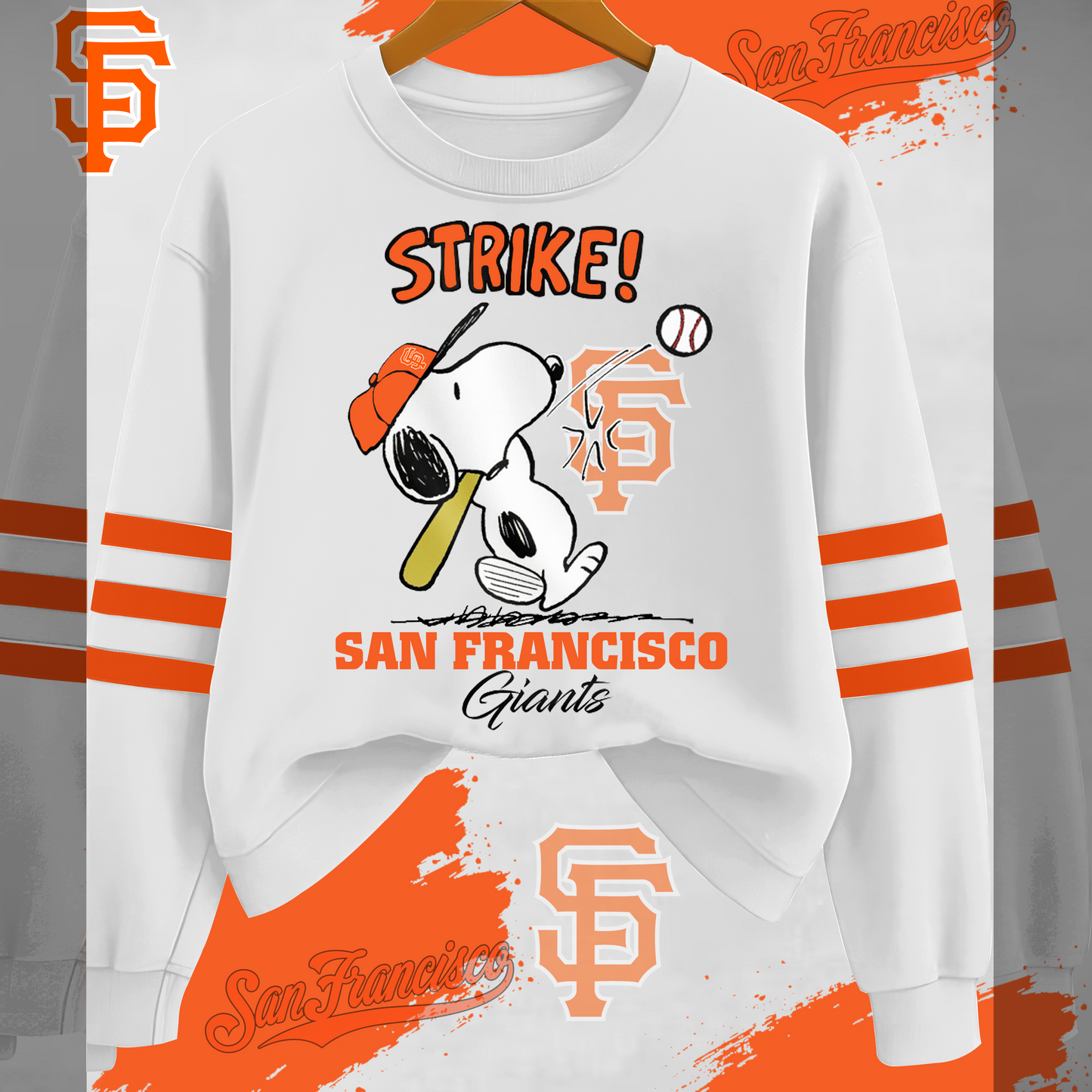 SFG Premium MLB x PN Fan 3D Sweatshirt DDT 291125 CTND