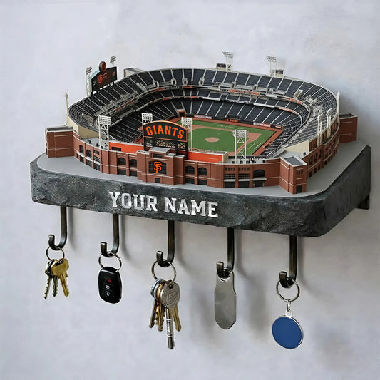 SFG Stadium Premium MLB Wood Key Hanger DDT NHM