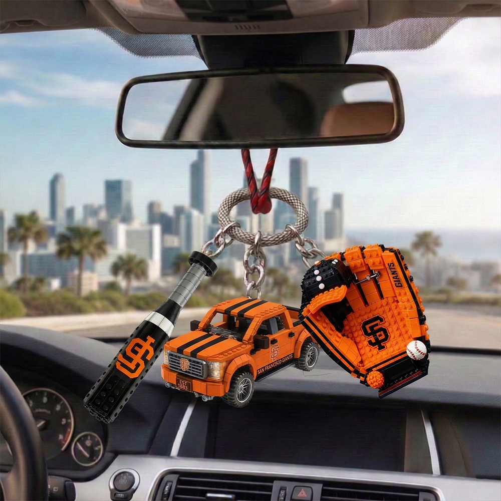 SFG x MLB Lego Car Charm Trio NAK TTT