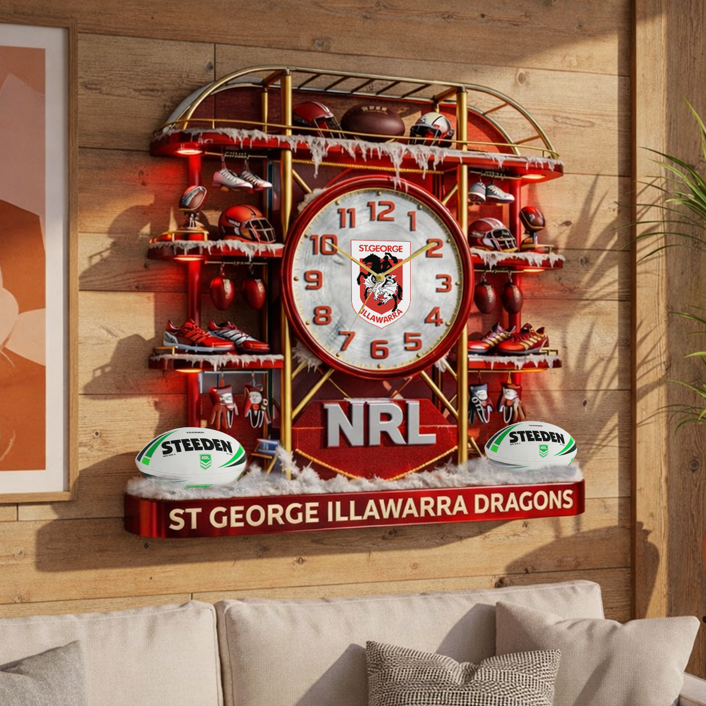 SGID   X NRL Arctic Stadium Timepiece NDT NHT