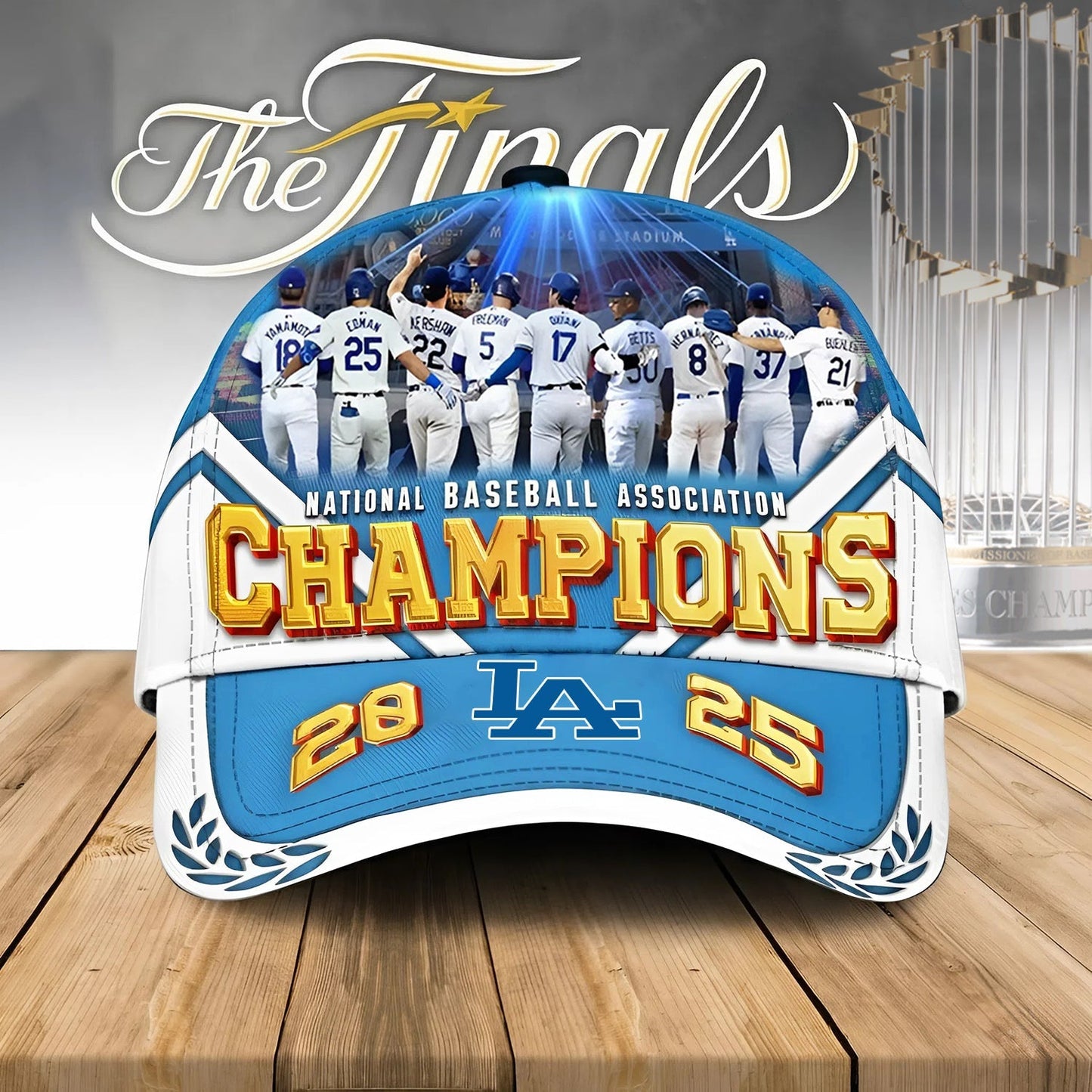 PREMIUM MLB X LAD - National League Champions 2025  CAP V5 NDT NHM