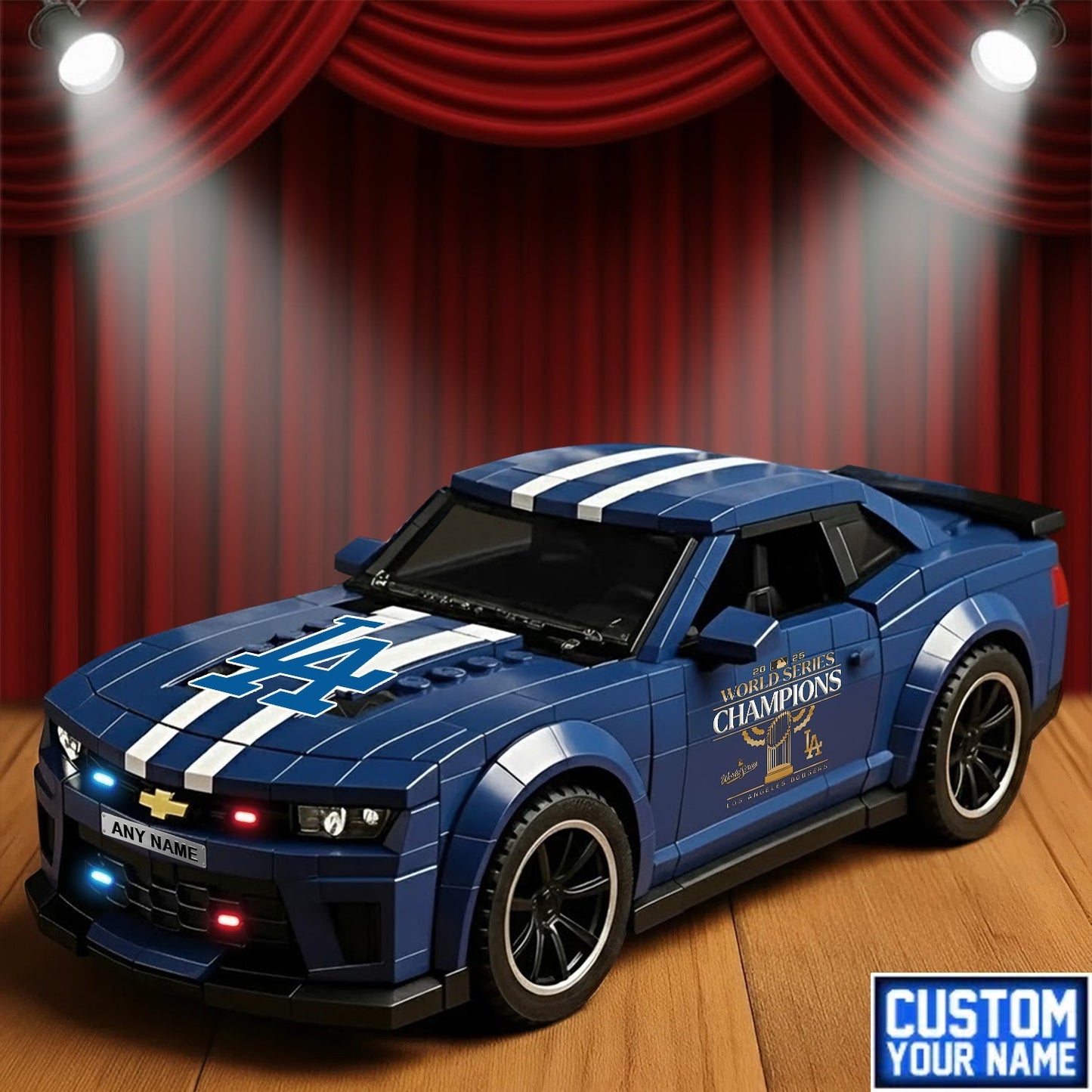 SIGNATURE MLB x LAD Ÿ?? National League Champions 2025 Team Camaro Z28 V7 NDT NHM 041125