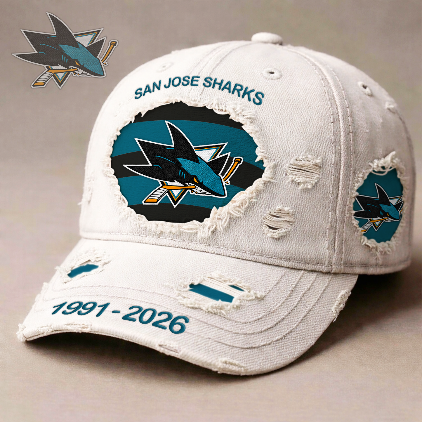 SJS x NHL Premium Classic Cap DDT CTND