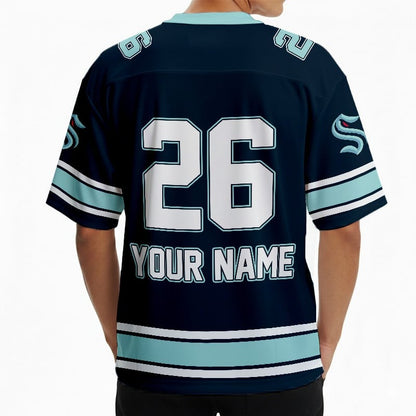 SK x Hockey Ice Short Sleeves Jersey Shirt Custom Any Number Gift DDT TTTZ