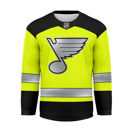 SLB Premium NHL Hi-Vis Safety Hockey Jersey DDT CTND