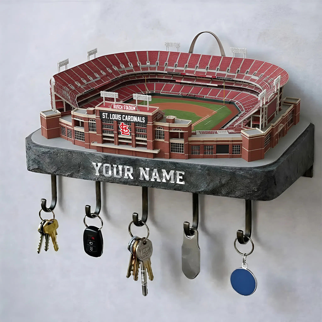 SLC Stadium Premium MLB Wood Key Hanger DDT NHM