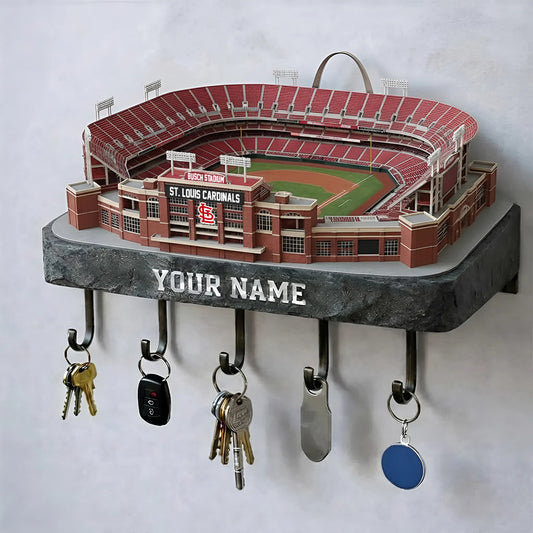 SLC Stadium Premium MLB Wood Key Hanger DDT NHM