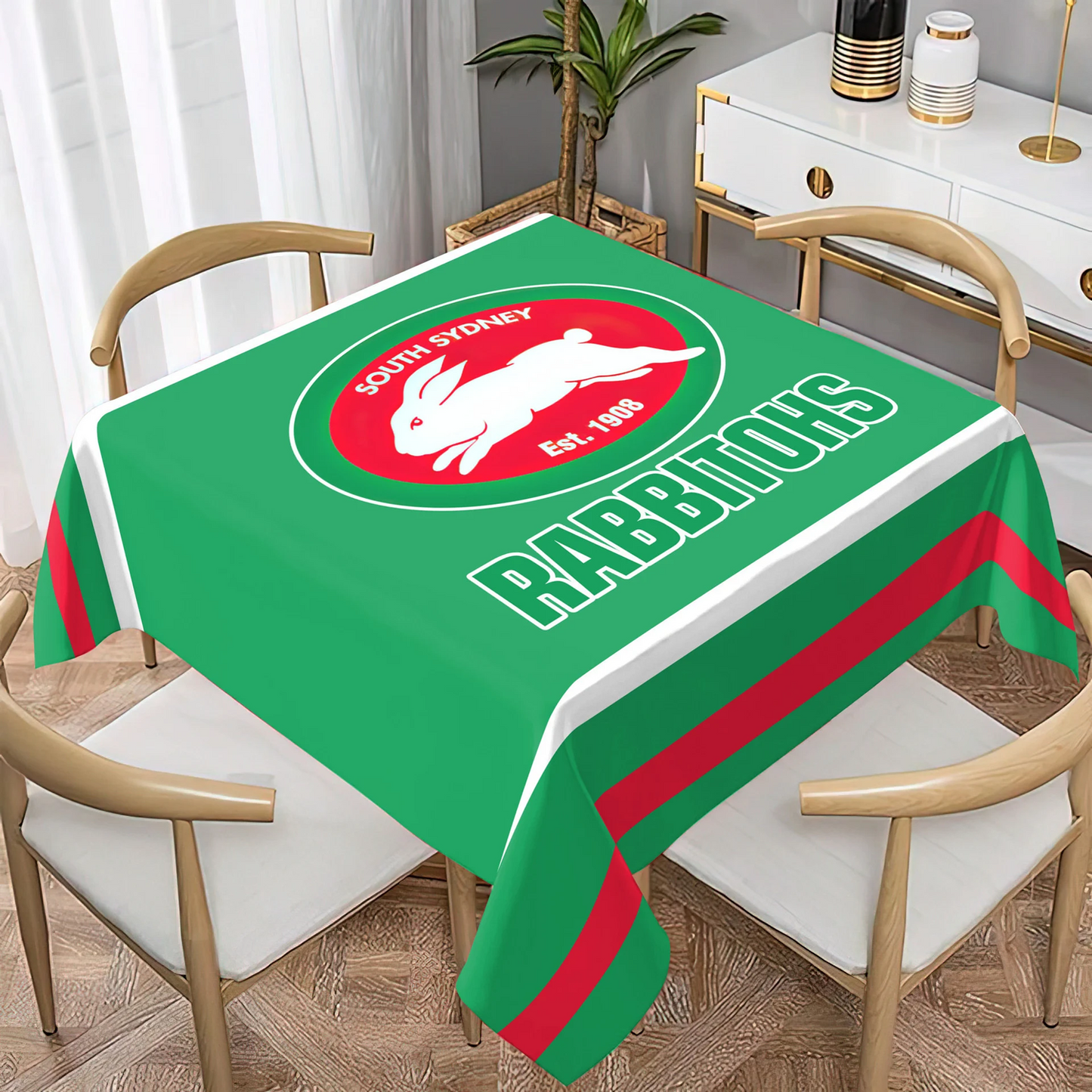 SOU Premium NRL Square Tablecloth For Fan NDT NHT