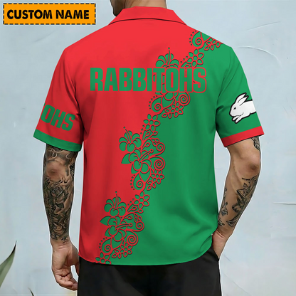 SOU X PREMIUM NRL Hawaiian Shirt Custom Name Limited Edition NDT NHT