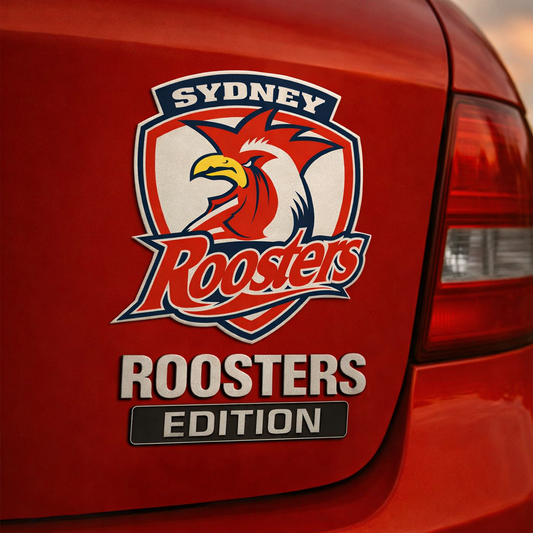 SR Premium NRL Car Name Badge DDT NTL