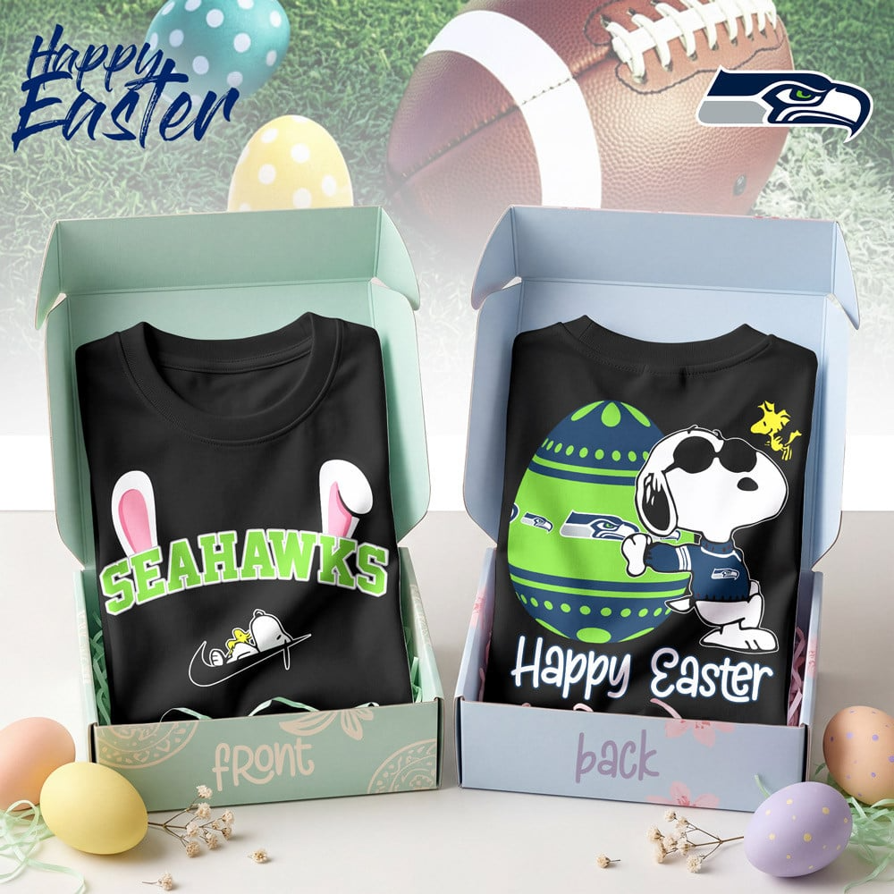 SS Premium NFL Happy Snoopy Easter T-shirt DDT NTL