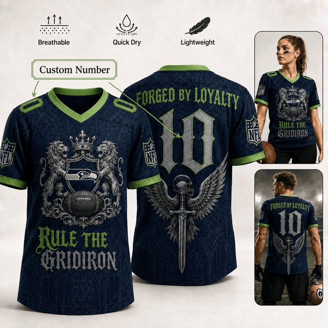 SS Premium NFL Medieval Warrior Game Day Game Day Jersey 100626