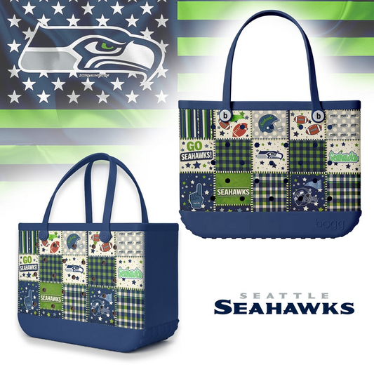 SS Premium NFL Patchwork Design Beach Tote Bag DDT CTND
