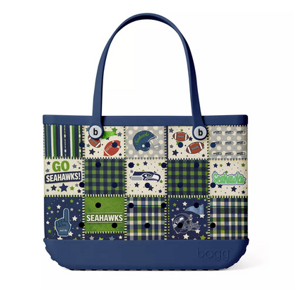 SS Premium NFL Patchwork Design Beach Tote Bag DDT CTND