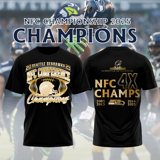 SS x NFL 2025 NFC Conference Champions V3 Shirt DDT NTL
