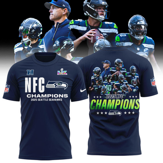 SS x NFL 2025 NFC Conference Champions V4 Shirt DDT NTL