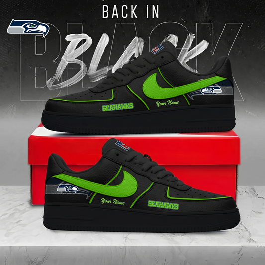 SS x NFL Back In Black AF1 Sneakers 250626