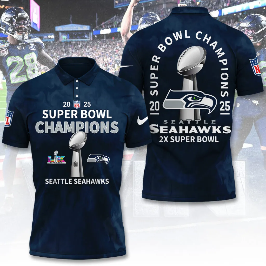 SS x NFL Super Bowl LX Champions V17 3D Shirt DDT NTL