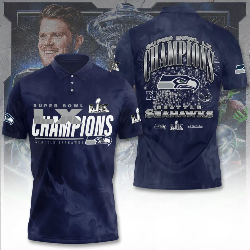 SS x NFL Super Bowl LX Champions V26 3D Shirt DDT NTL
