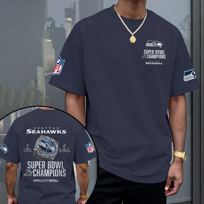 SS x NFL Super Bowl LX Champions V46 3D Shirt DDT NTL