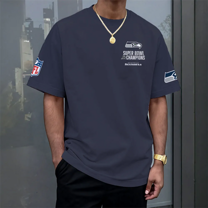 SS x NFL Super Bowl LX Champions V46 3D Shirt DDT NTL