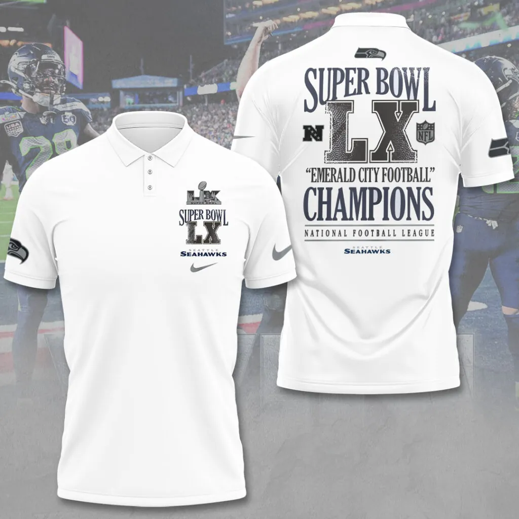 SS x NFL Super Bowl LX Champions V7 3D Shirt DDT NTL