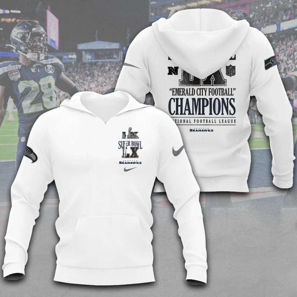 SS x NFL Super Bowl LX Champions V7 3D Shirt DDT NTL